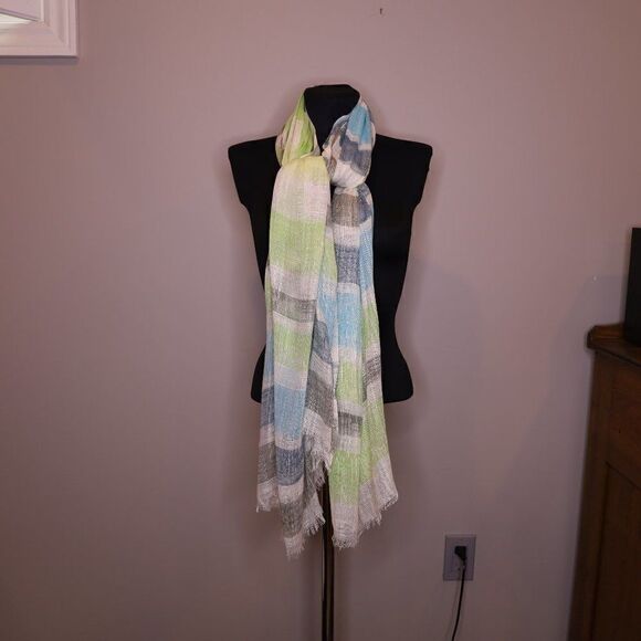 NWOT Gauzy Scarf - Picture 2 of 5